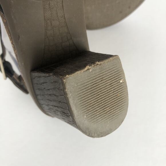 DANSKO Dominique T-Strap Suede Leather Heel Sandals Size EU 39 US 8.5-9 Black - Picture 11 of 11